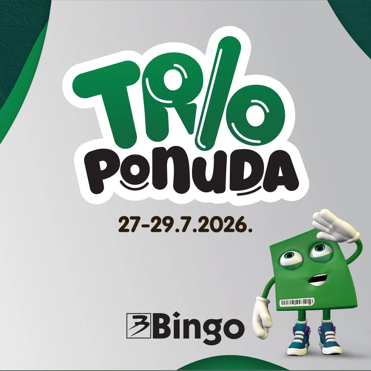 Bingo Trio ponuda do 29.07.2026. – akcijske cijene prehrambenih i kućnih proizvoda