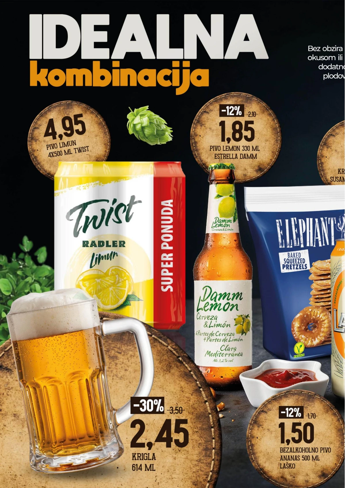 Bingo Velika točena akcija – strana 8 Bingo Velika točena akcija strana 8 – krigla i Laško Lemon