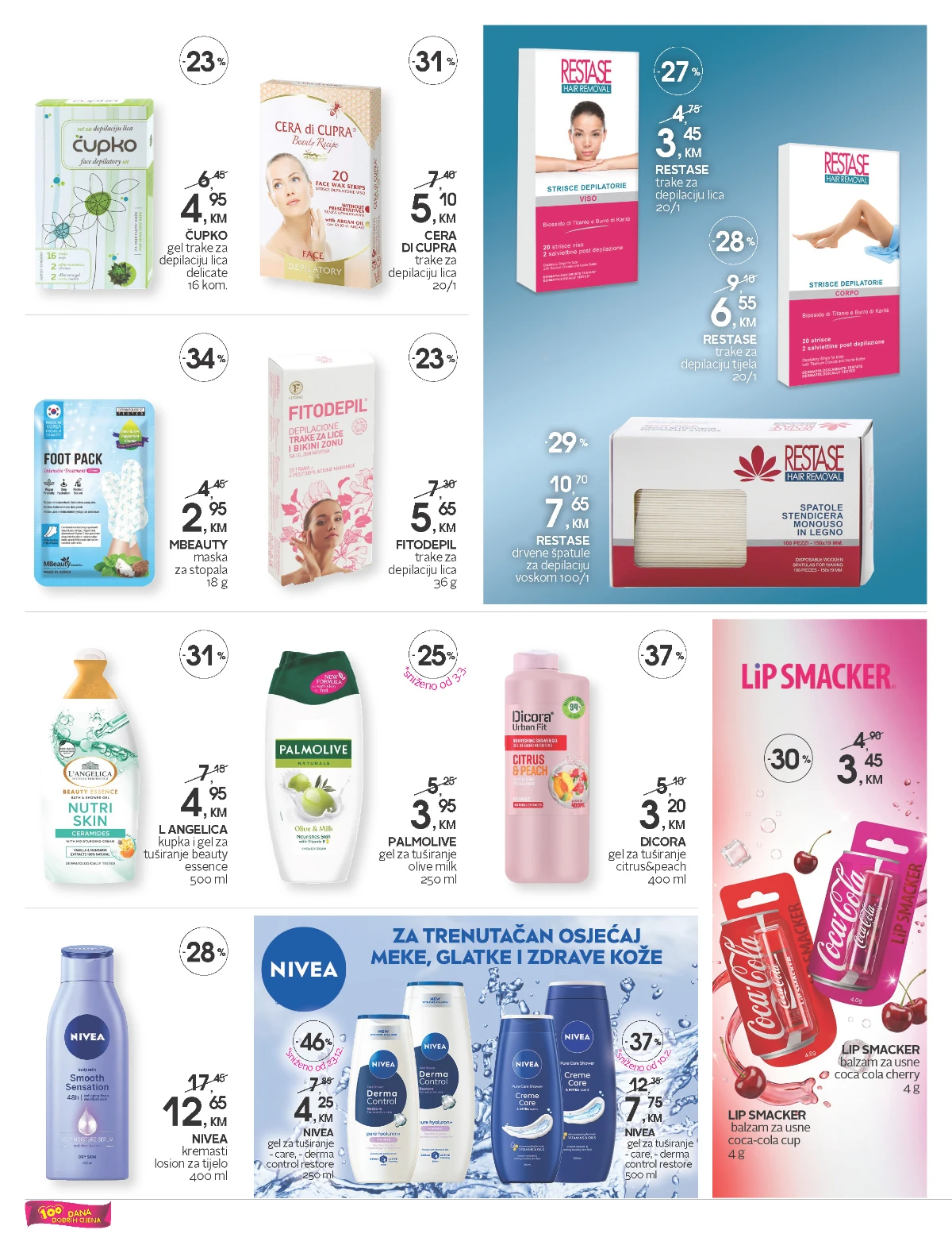 CM akcija do 50% – njega lica i tijela katalog strana 12