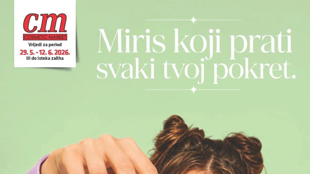 CM katalog do 54% – parfemi, šminka, njega lica i kućna hemija na sniženju do 12.06.2026