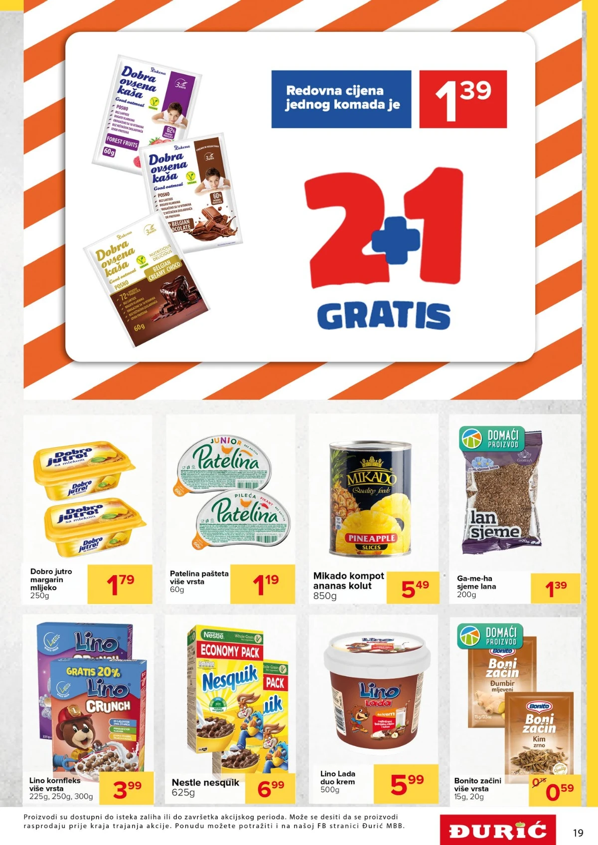 Đurić katalog do 26.08.2026. – stranica 19 Đurić katalog do 26.08.2026. – akcijska ponuda, stranica 19