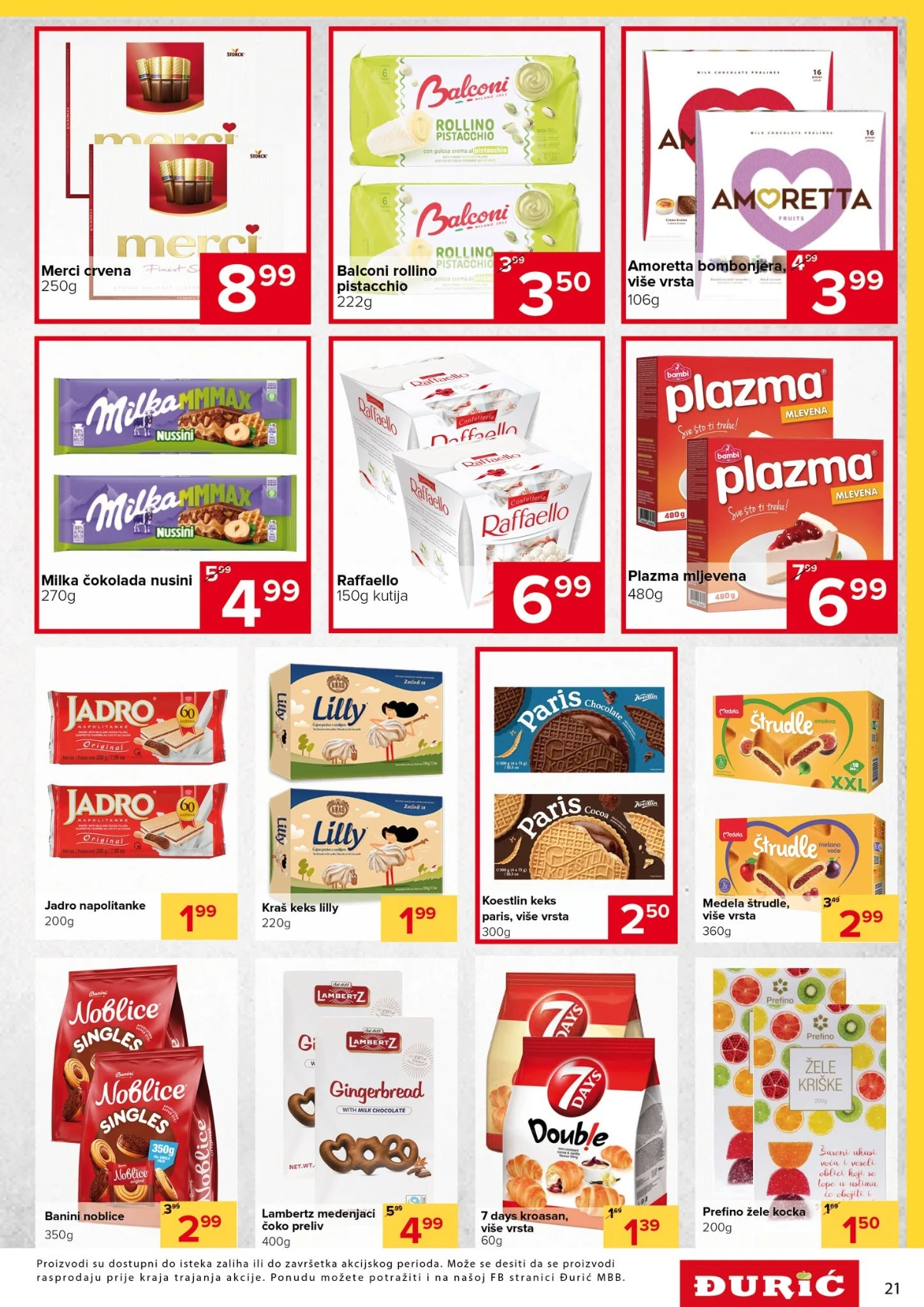 Đurić katalog do 26.08.2026. – stranica 21 Đurić katalog do 26.08.2026. – akcijska ponuda, stranica 21