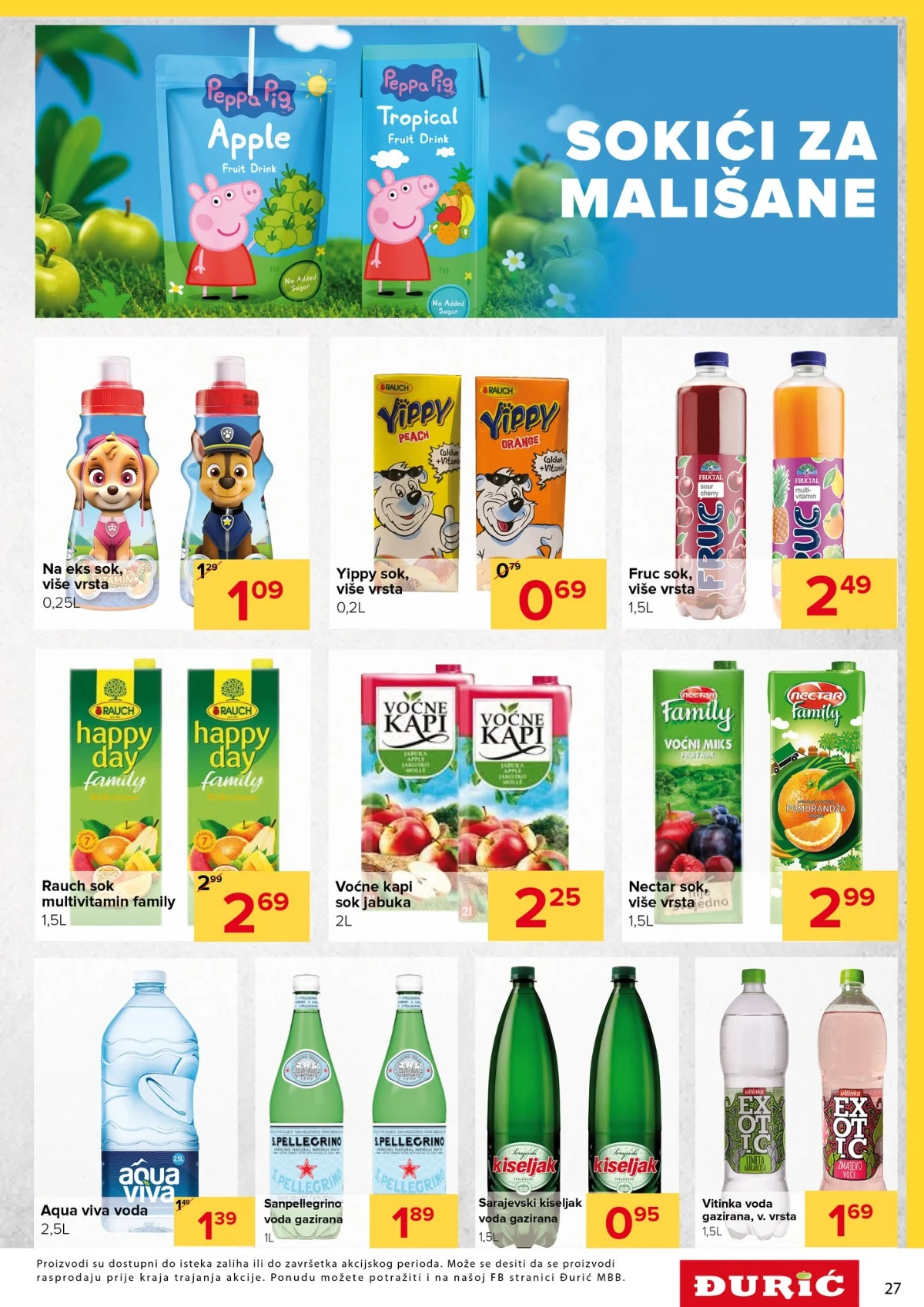 Đurić katalog do 26.08.2026. – stranica 27 Đurić katalog do 26.08.2026. – akcijska ponuda, stranica 27