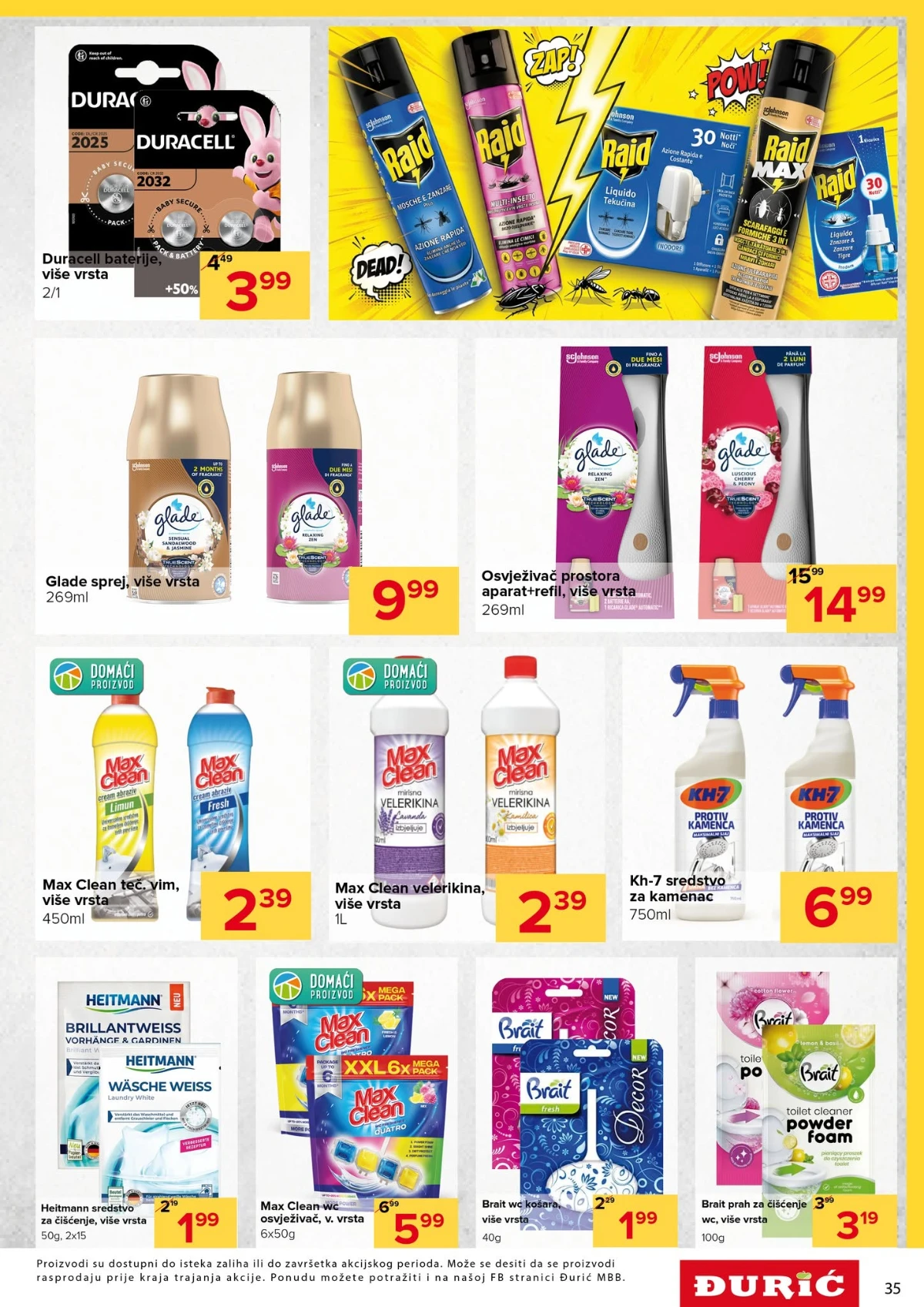 Đurić katalog do 26.08.2026. – stranica 35 Đurić katalog do 26.08.2026. – akcijska ponuda, stranica 35