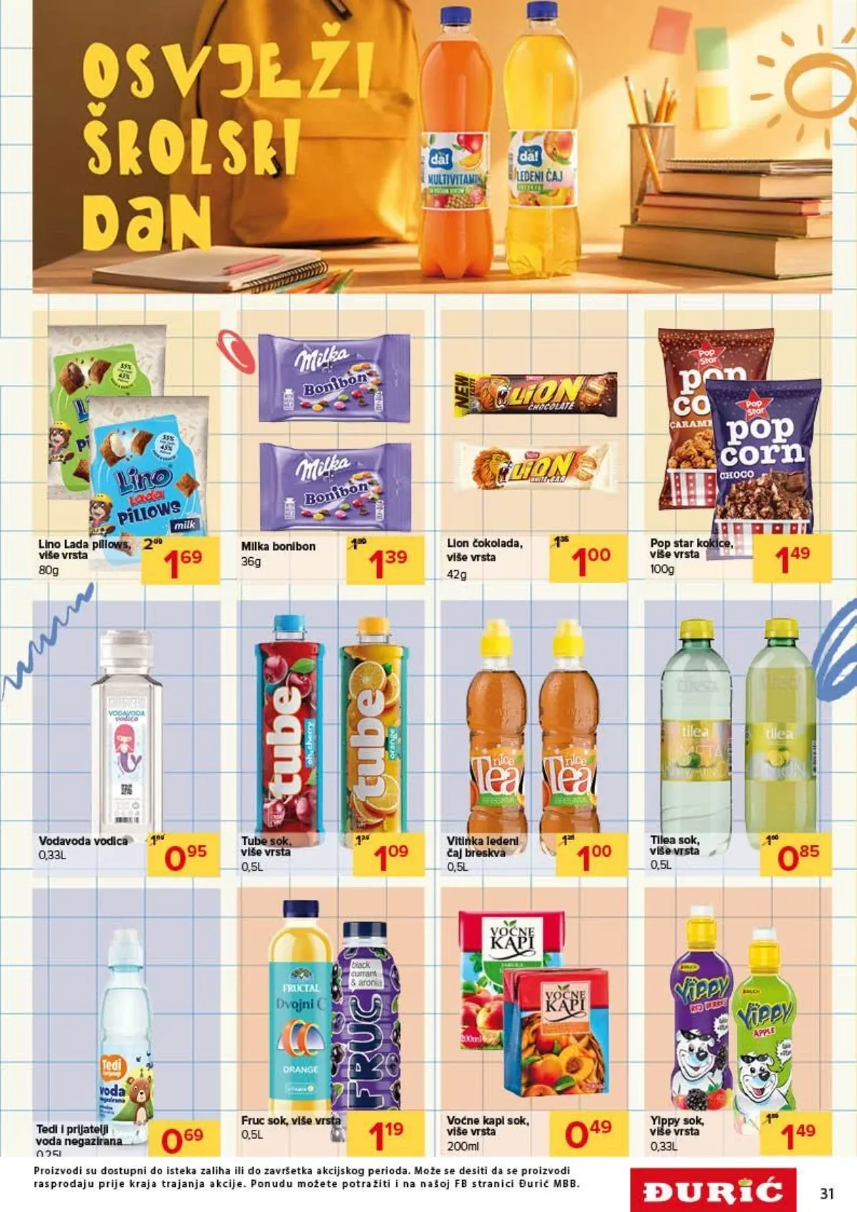 Đurić katalog do 09.09.2026. – čak 100 proizvoda po 1 KM