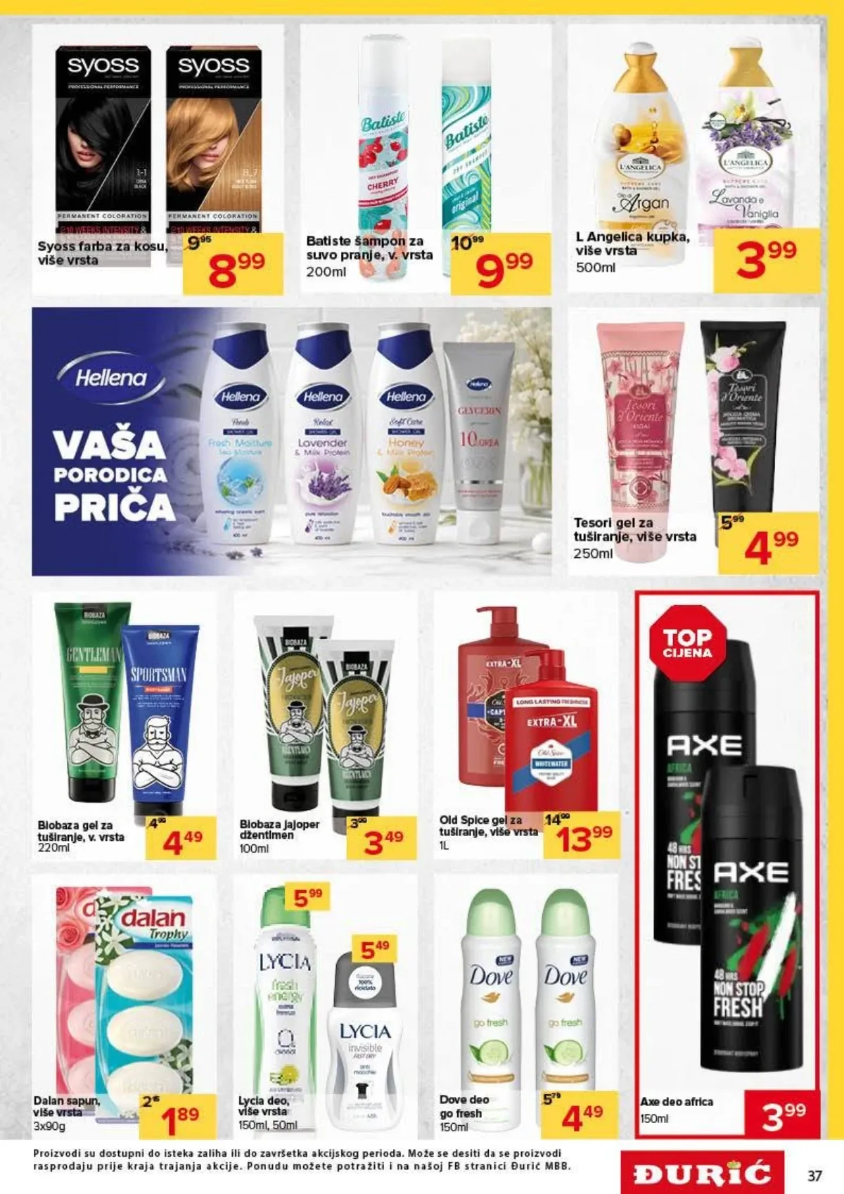 Đurić katalog do 09.09.2026. – čak 100 proizvoda po 1 KM