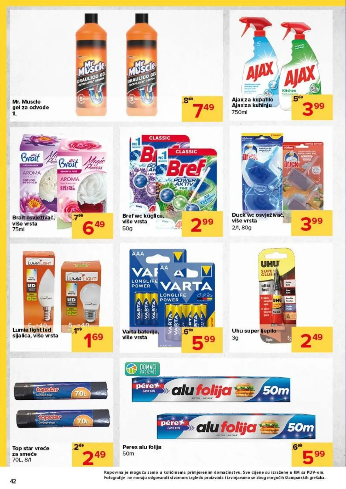 Đurić katalog do 09.09.2026. – čak 100 proizvoda po 1 KM