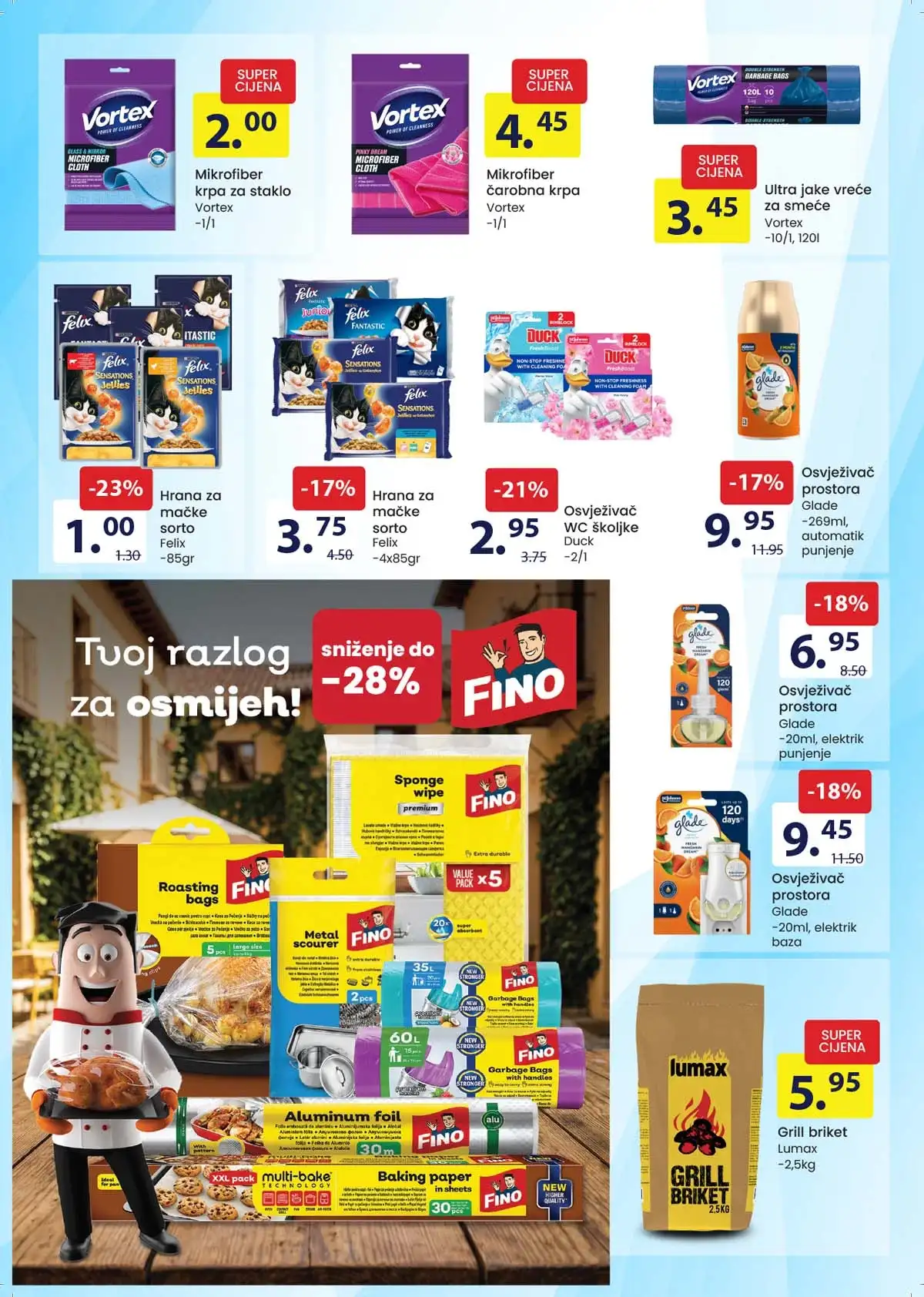 FIS katalog sniženja – proizvodi za svakodnevnu kupovinu na akciji