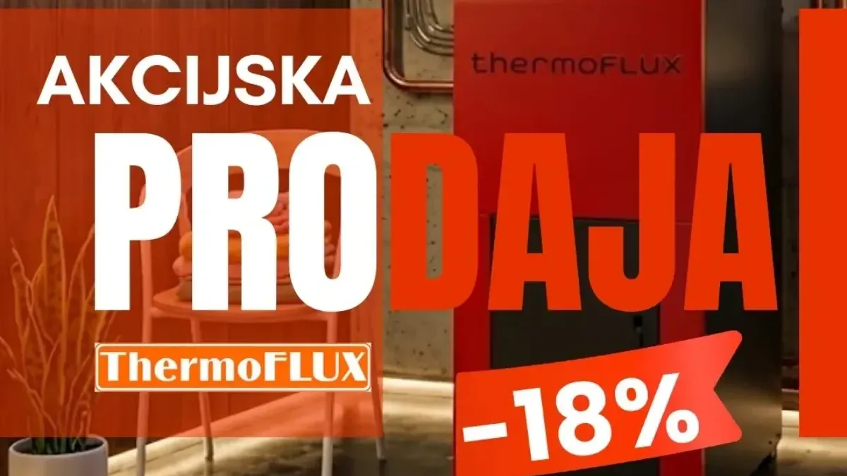 FIS ThermoFLUX akcija od 26.08. do 30.09.2026. – kamini i kotlovi na pelet sniženi 18%