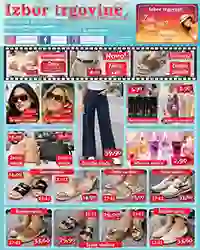 Izbor trgovine katalog kućni proizvodi i garderoba akcija