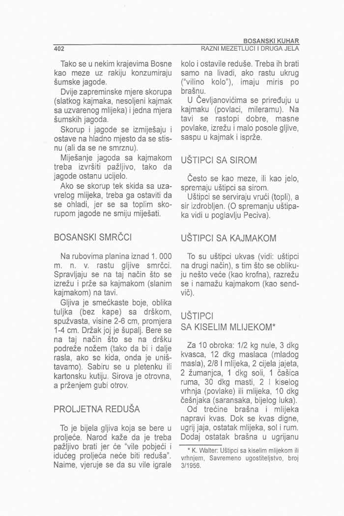 Recepti Bosanski kuhar  Alija Lakišić