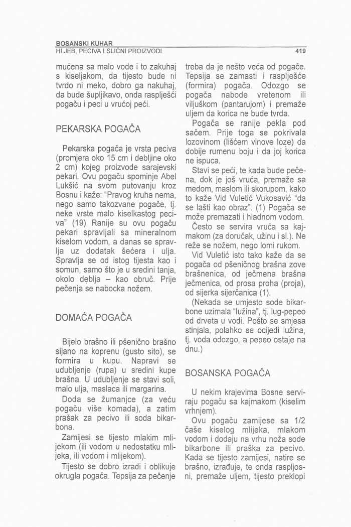 Recepti Bosanski kuhar  Alija Lakišić