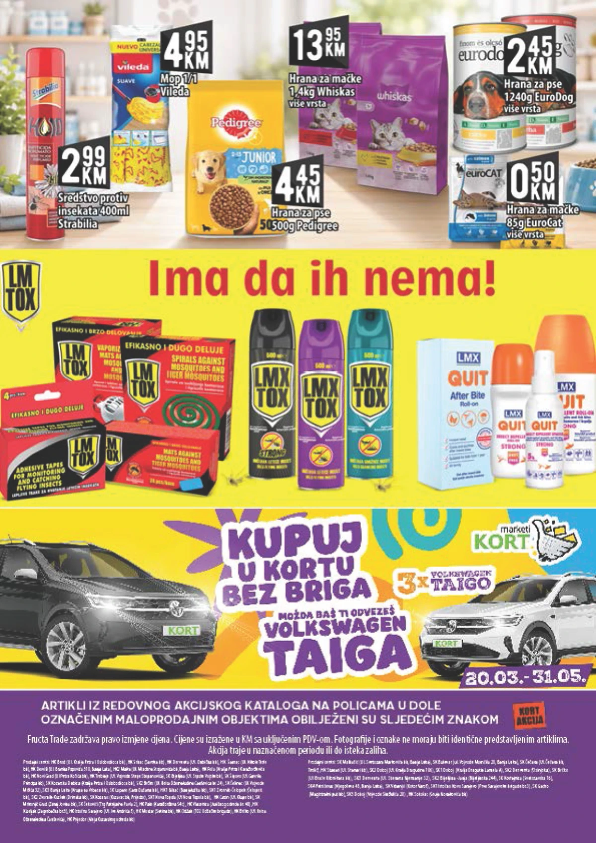 Kort akcija do 03.06.2026 – završna ponuda i dodatna sniženja