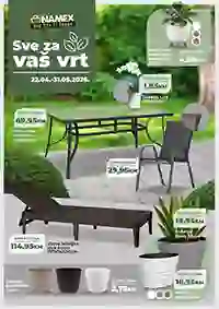 Namex akcija sve za vrt sniženja bašta oprema cvijeće Bosna i Hercegovina do 31.05.2026