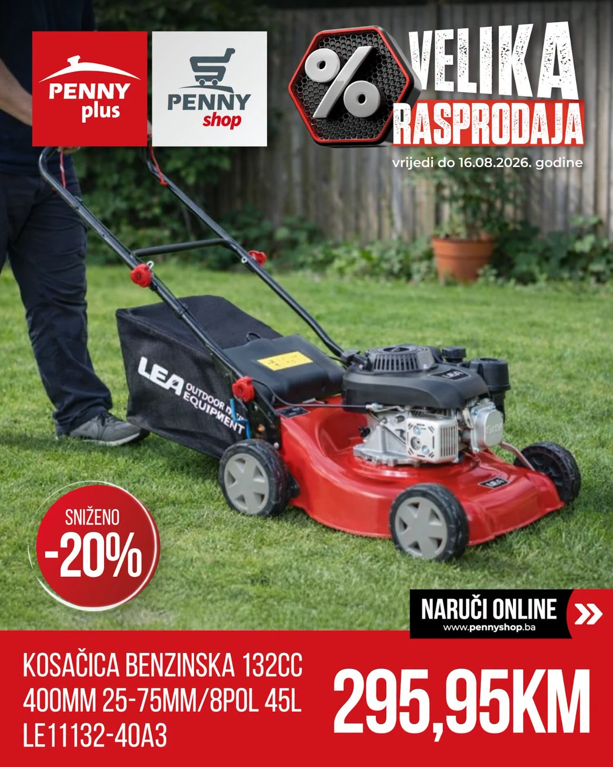 LEA benzinska kosilica LEA benzinska kosilica na sniženju