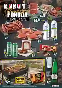 Robot prvomajska akcija do 45 posto sniženja prehrana piće kućne potrepštine do 30. aprila 2026