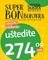 Crvena jabuka Bonbonjera katalog kuponi sniženja do 31.05.2026 prehrana piće i kućni proizvodi