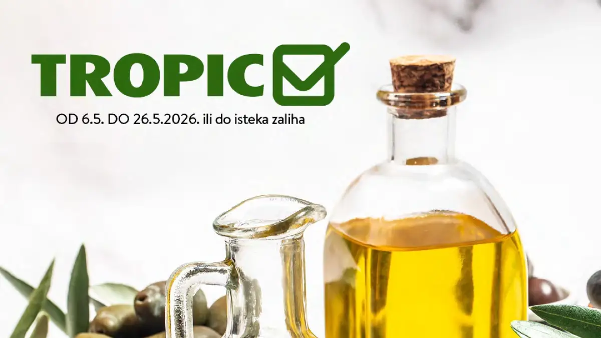 Tropic katalog sniženja do 34 posto prehrana suhomesnato riža pizza sastojci do 26.05.2026