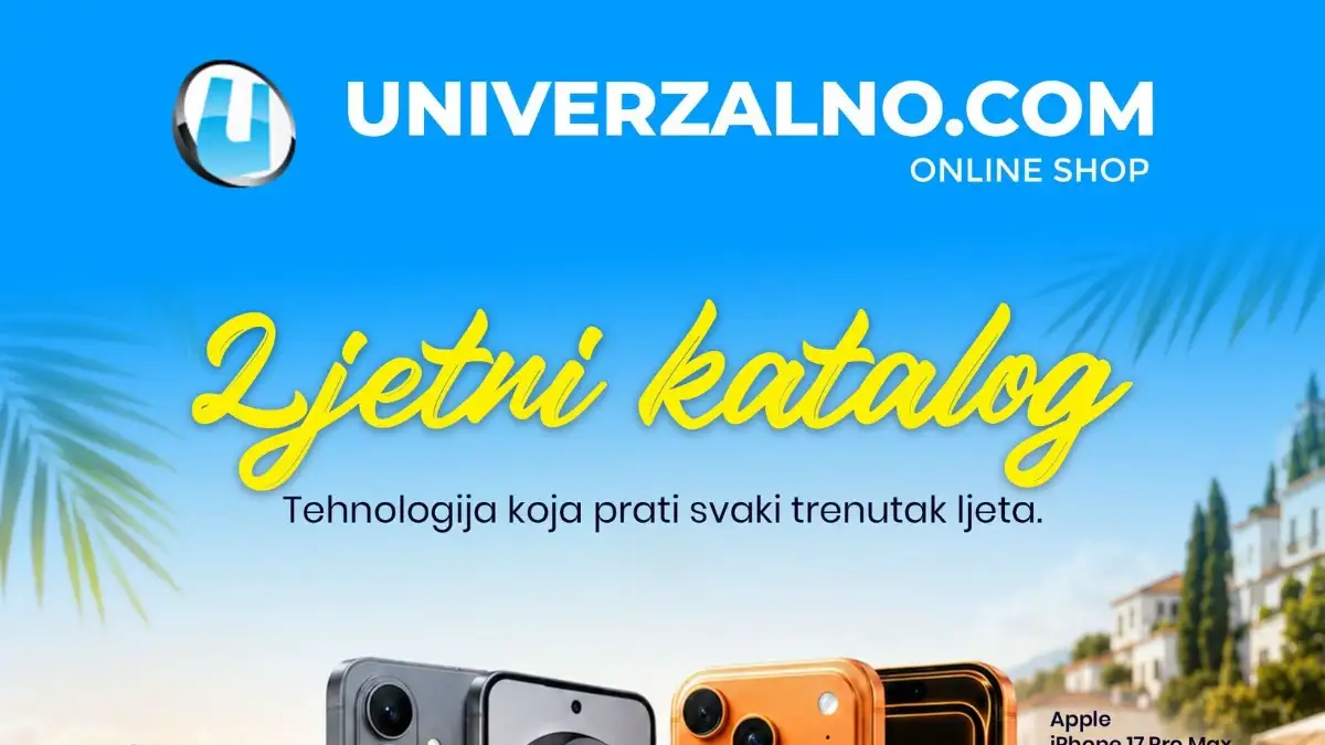 Univerzalno.com ljetni katalog – akcijske cijene tehnike, klima uređaja, telefona i kućanskih uređaja